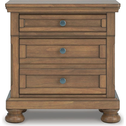 Signature Design by Ashley Feddinger PCB779-92 Two Drawer Night Stand IMAGE 3
