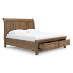 Signature Design by Ashley Feddinger PCB779B8 King Storage Sleigh Bed IMAGE 2
