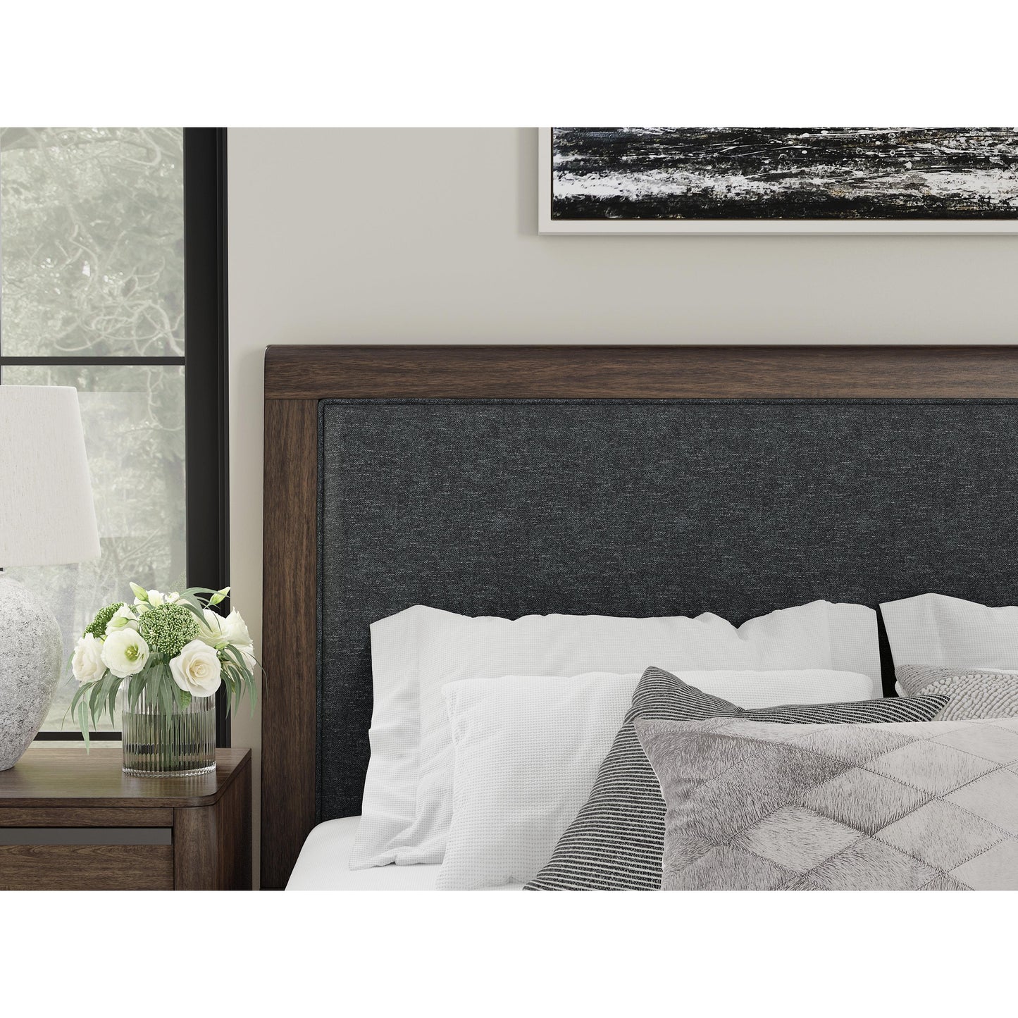 Signature Design by Ashley Dilenno PCB857B4 Queen Upholstered Panel Bed IMAGE 5