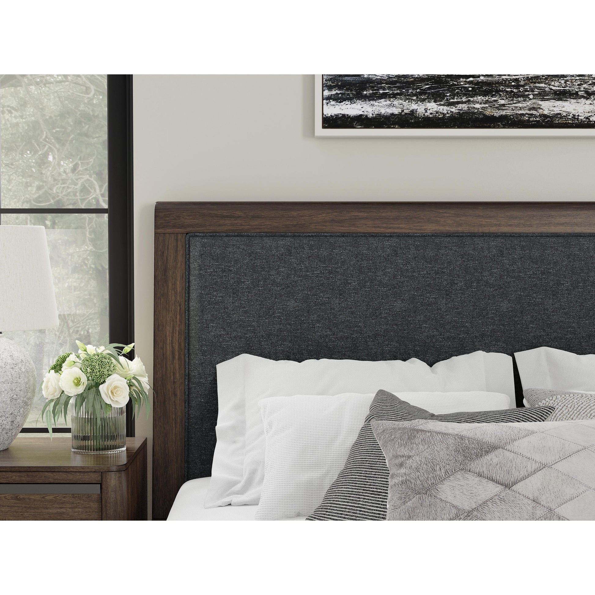 Signature Design by Ashley Dilenno PCB857B4 Queen Upholstered Panel Bed IMAGE 5