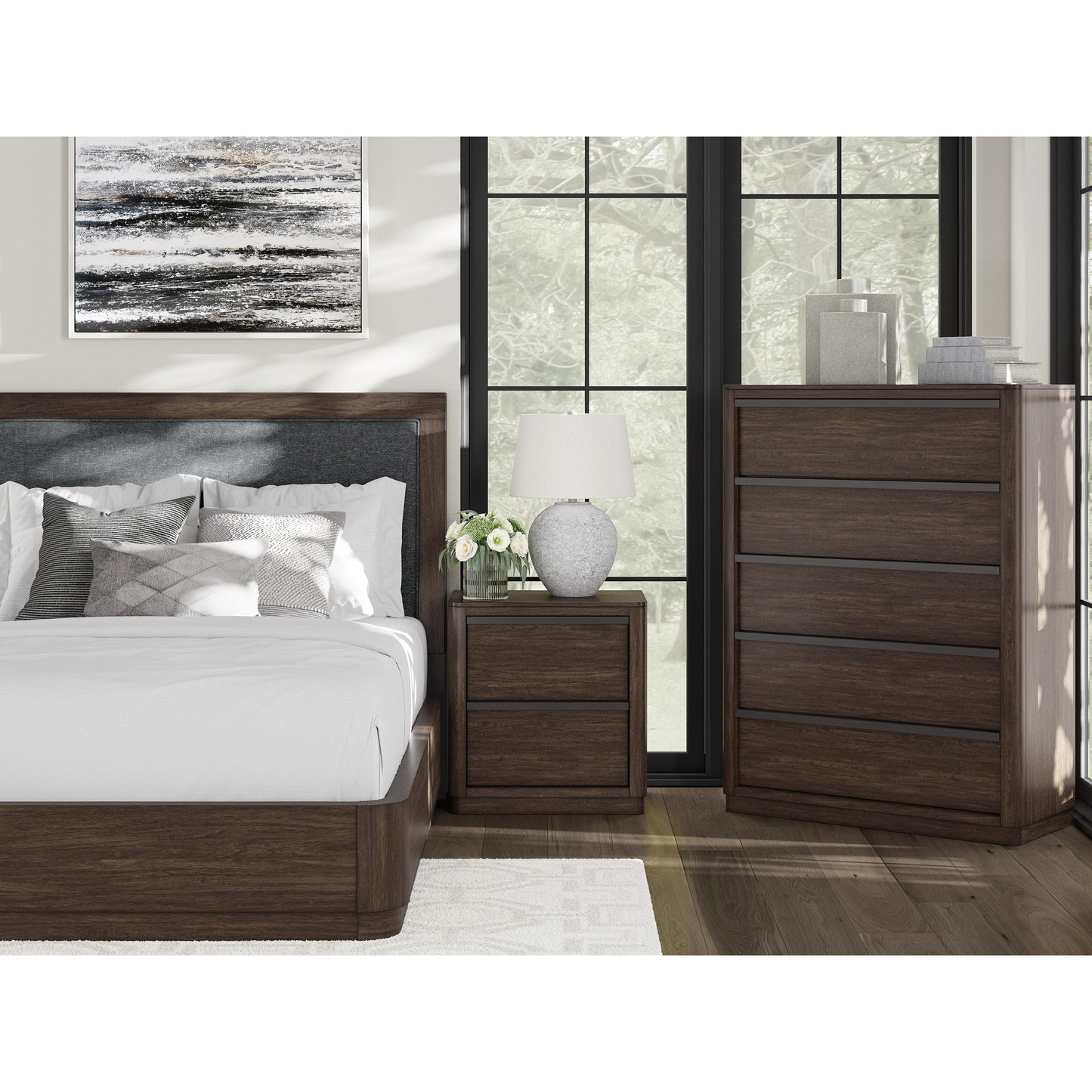Signature Design by Ashley Dilenno PCB857B4 Queen Upholstered Panel Bed IMAGE 6
