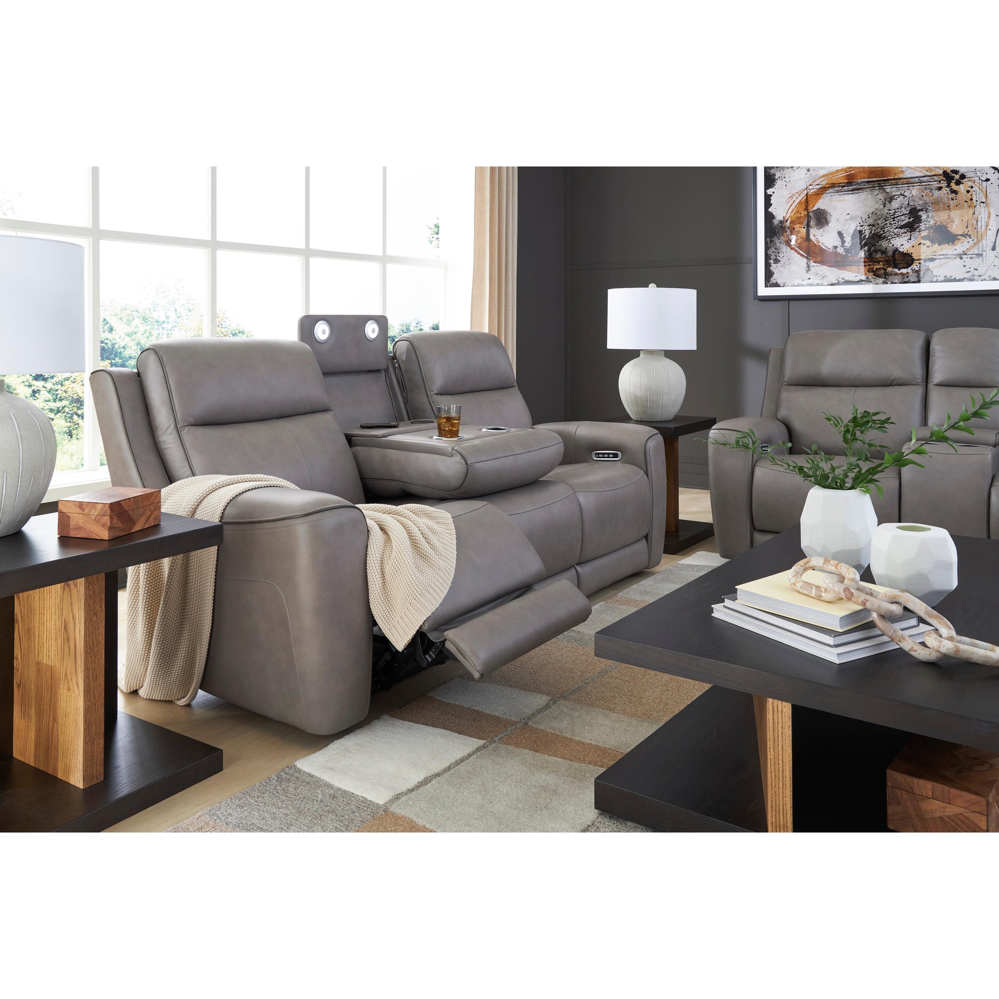  Signature Design by Ashley 5Z-Comfort PCU1090015 Power Reclining Sofa with Adjustable Headrest IMAGE 12