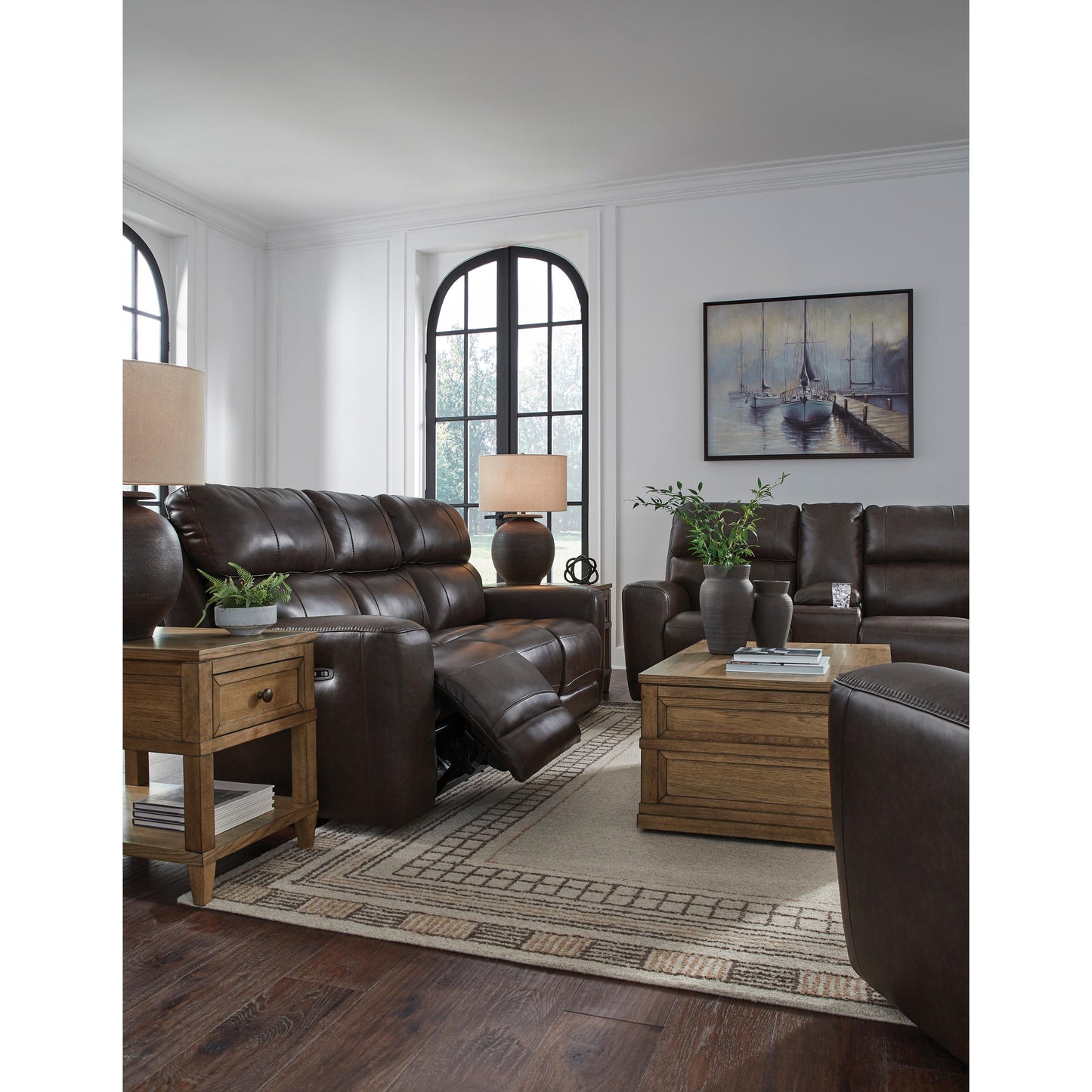 Signature Design by Ashley Crossplex PCU6450618 Power Reclining Loveseat with Console and Adjustable Headrest IMAGE 11