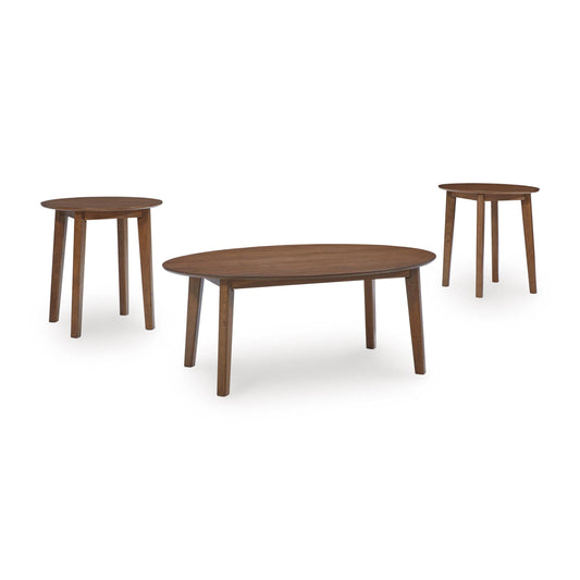  Signature Design by Ashley Gordonay T155-13 Occasional Table Set IMAGE 2