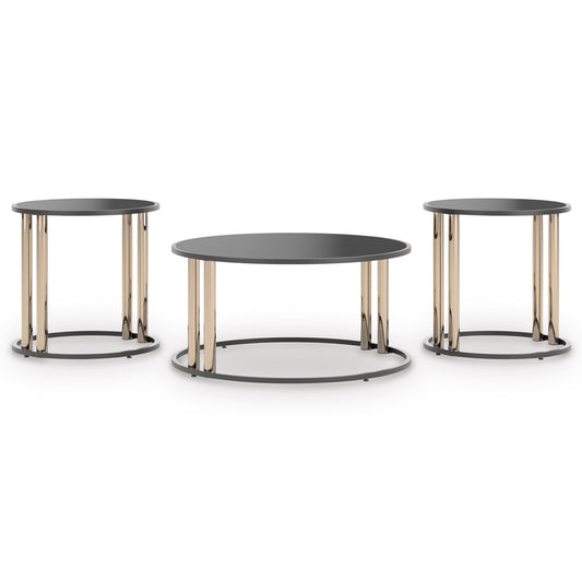  Signature Design by Ashley Hannerly T219-13 Occasional Table Set IMAGE 1