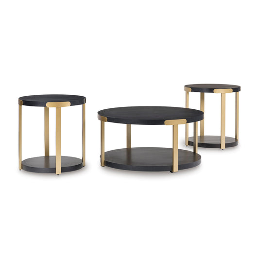  Signature Design by Ashley Shylore T410-13 Occasional Table Set IMAGE 1