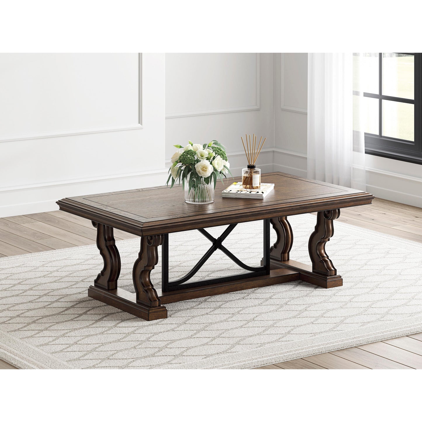 Signature Design by Ashley Maylee T647-1 Rectangular Cocktail Table IMAGE 6
