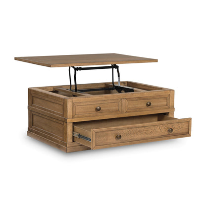 Signature Design by Ashley Sharlance T655-9 Lift Top Cocktail Table IMAGE 2