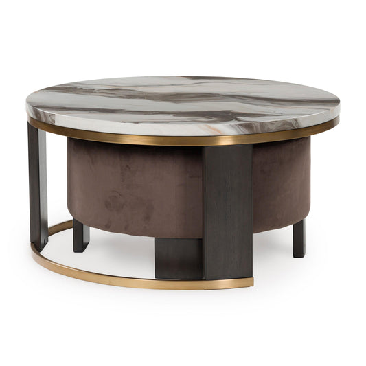 Signature Design by Ashley Jazmore T671-22 Nesting Cocktail Tables IMAGE 2