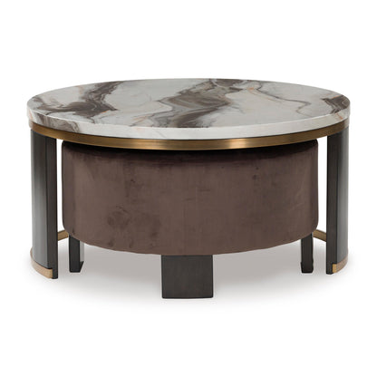Signature Design by Ashley Jazmore T671-22 Nesting Cocktail Tables IMAGE 5