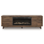 Signature Design by Ashley Zadilyn W3367W1 72" TV Stand with Electric Fireplace IMAGE 1