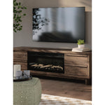 Signature Design by Ashley Zadilyn W3367W1 72" TV Stand with Electric Fireplace IMAGE 5