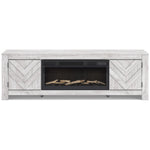 Signature Design by Ashley Cayboni W3788W1 71" TV Stand with Electric Fireplace IMAGE 1