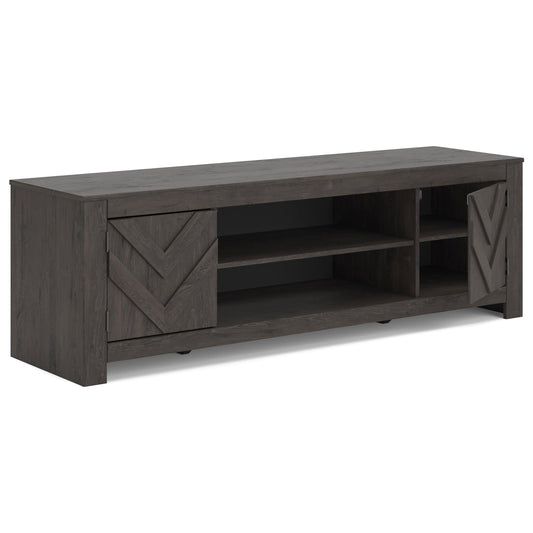  Signature Design by Ashley Cayboni W3789-68 LG TV Stand with Fireplace Option IMAGE 2