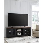  Signature Design by Ashley Wildenauer W664-68 XL TV Stand with Fireplace Option IMAGE 6