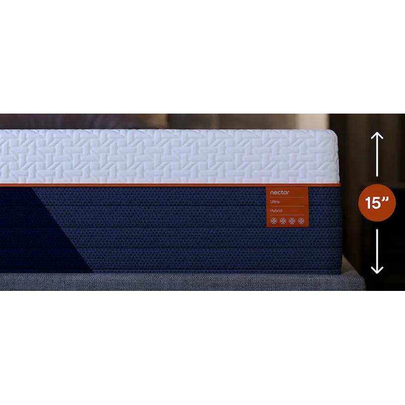  Nectar Sleep Nectar Ultra Hybrid M14311 Twin Mattress IMAGE 5