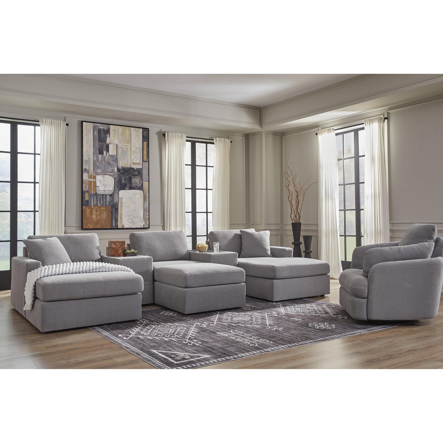  Signature Design by Ashley Modmax 9210416 LAF Corner Chaise IMAGE 5
