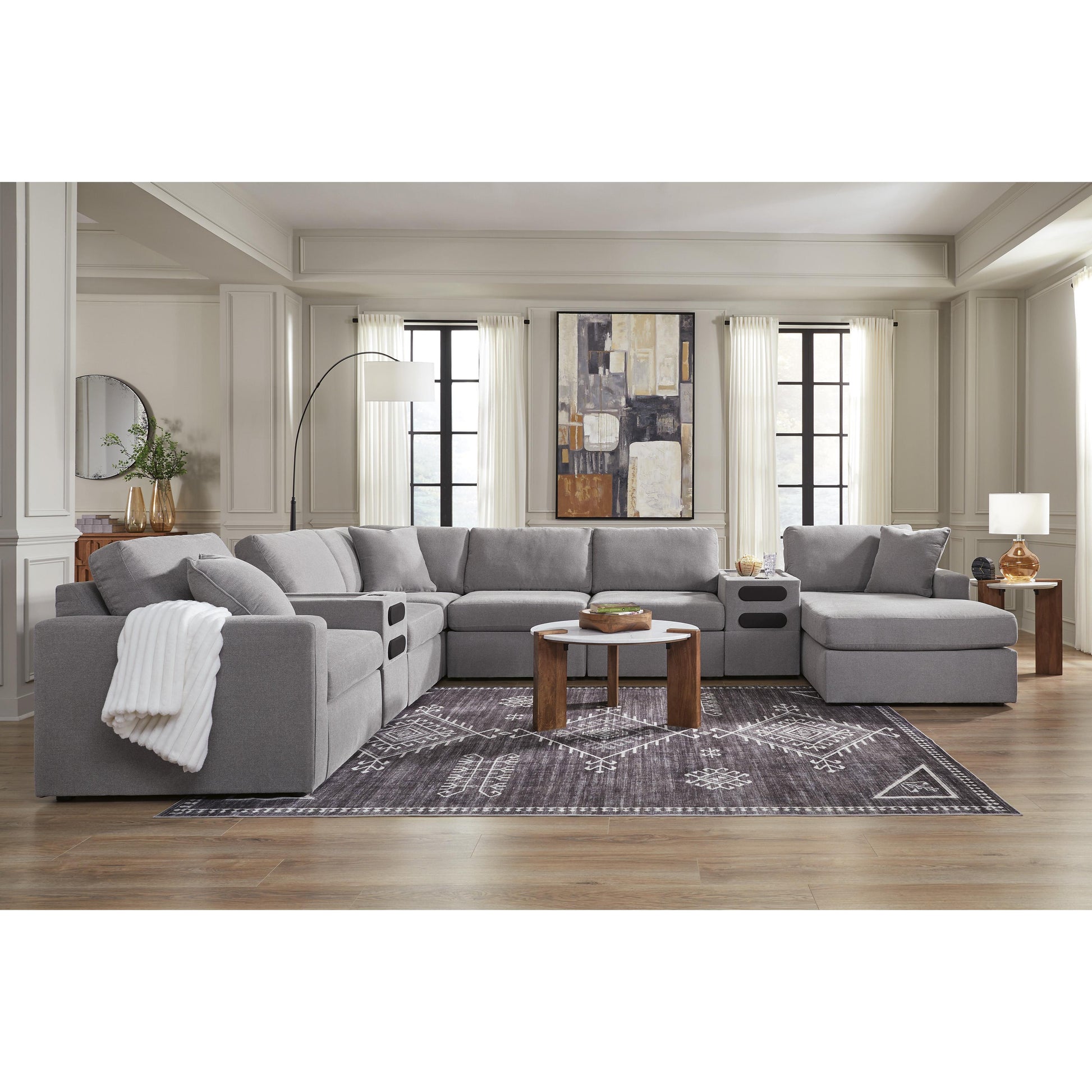  Signature Design by Ashley Modmax 9210417 RAF Corner Chaise IMAGE 9