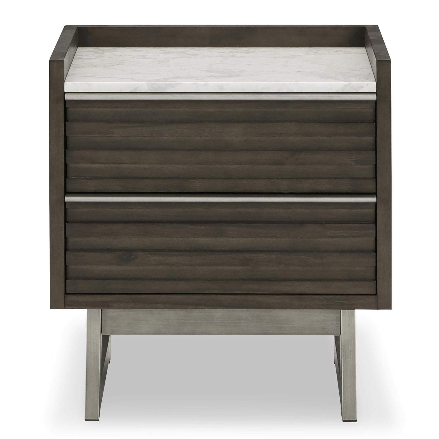 Ashley Arkenton B786-92 Two Drawer Night Stand IMAGE 3