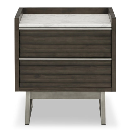 Ashley Arkenton B786-92 Two Drawer Night Stand IMAGE 3