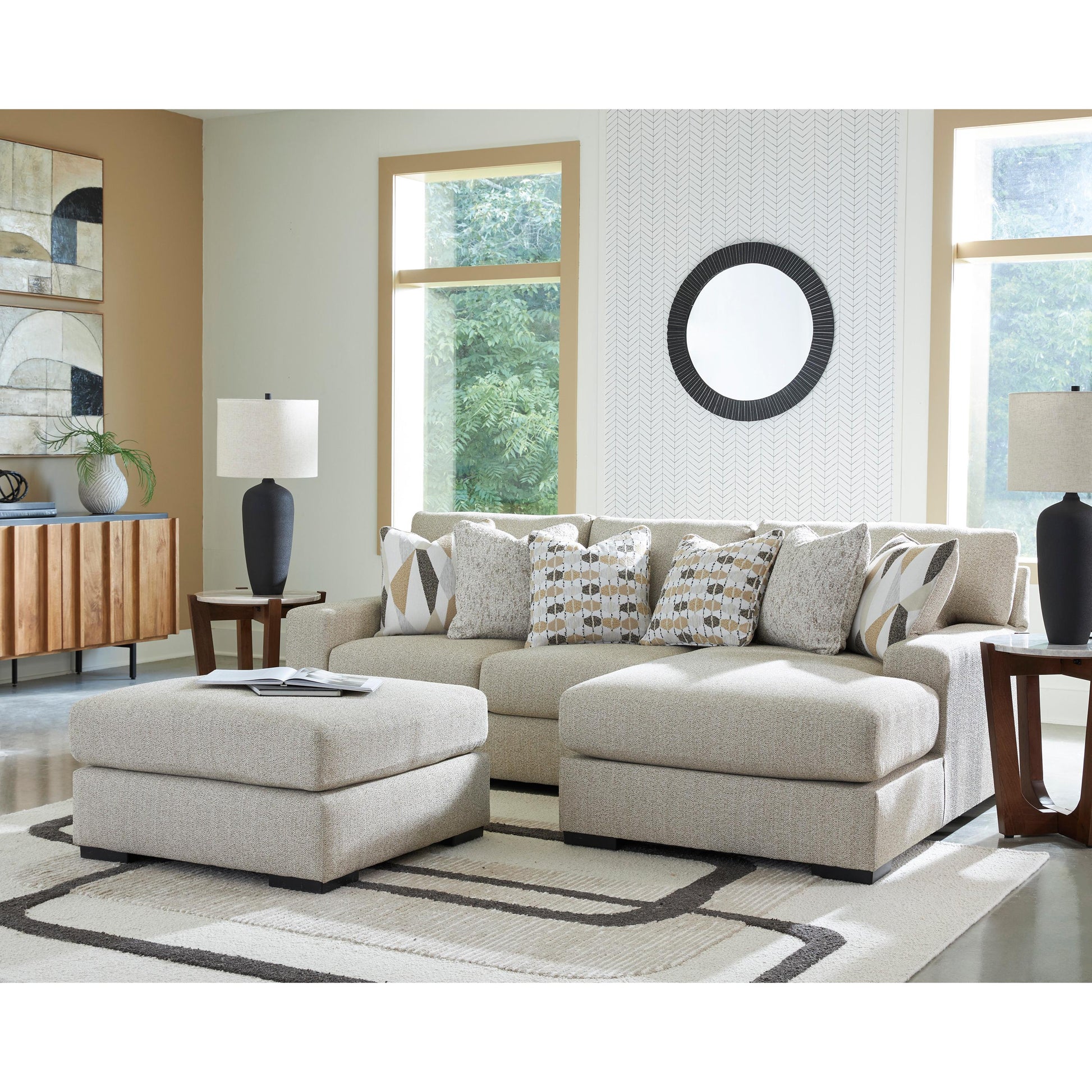  Benchcraft Laurelgrove 7510508 Oversized Accent Ottoman IMAGE 7