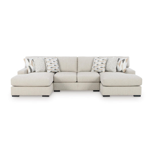 Benchcraft Laurelgrove 75105S7 3 pc Double Chaise Sectional IMAGE 1