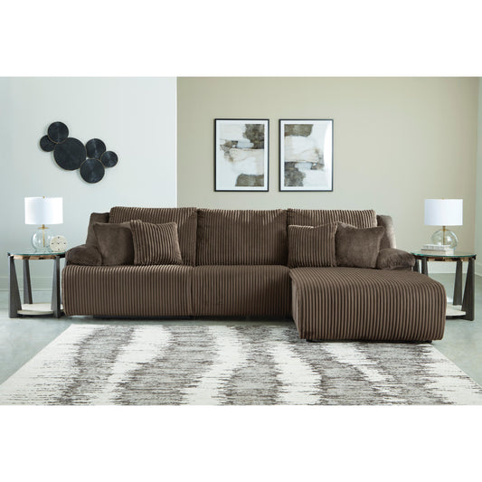 Signature Design by Ashley Top Tier 92705S10 3 pc Sofa Chaise Sectional IMAGE 2