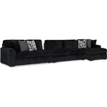 Signature Design by Ashley Midnight-Madness 98103S9 3 pc Sectional with Chaise IMAGE 1