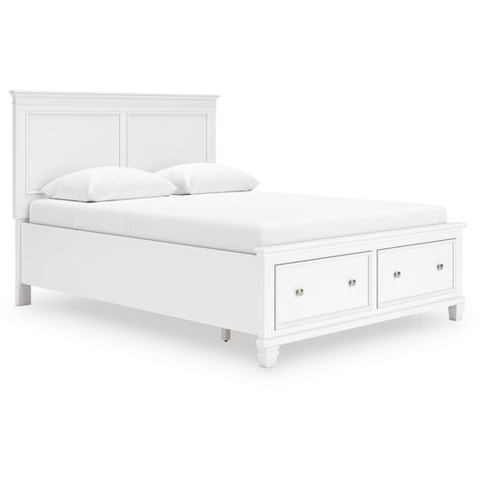  Signature Design by Ashley Fortman B680B20 Queen Panel Storage Bed IMAGE 1