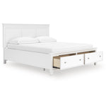  Signature Design by Ashley Fortman B680B23 California King Panel Storage Bed IMAGE 2