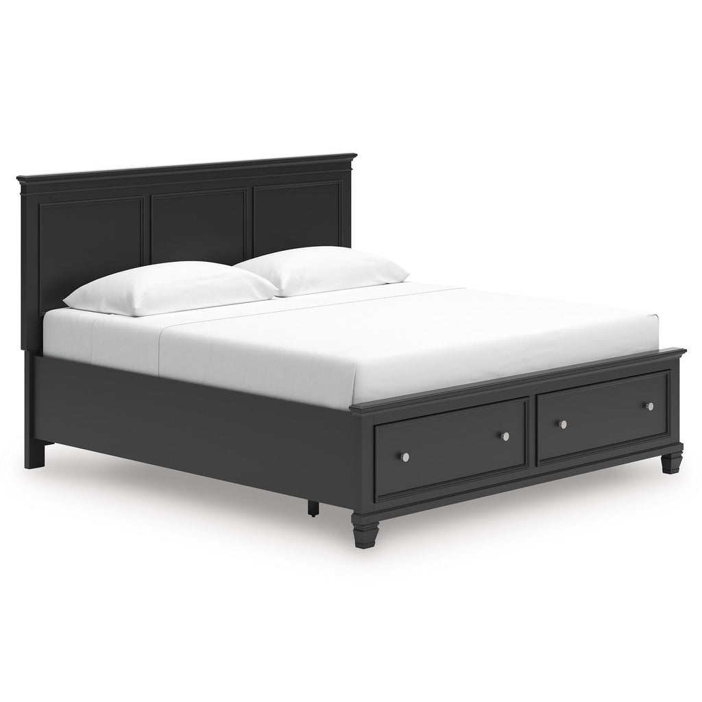  Signature Design by Ashley Lanolee B687B19 King Panel Storage Bed IMAGE 1