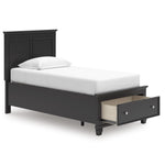 Signature Design by Ashley Lanolee B687B21 Twin Panel Storage Bed IMAGE 2