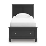 Signature Design by Ashley Lanolee B687B21 Twin Panel Storage Bed IMAGE 3