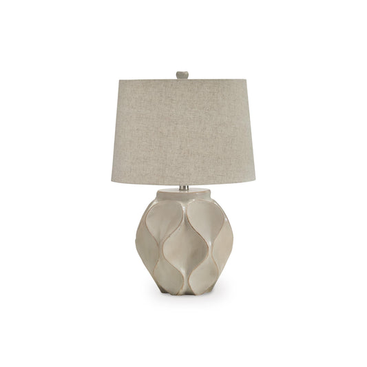  Signature Design by Ashley Edselham L235974 Paper Table Lamp IMAGE 1