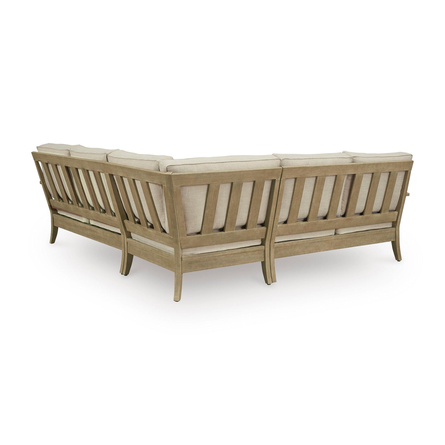 Signature Design by Ashley Clare View P801P10 3 pc Outdoor Sectional IMAGE 2