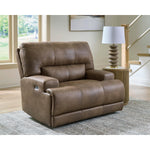  Signature Design by Ashley Beckley Place PC9180282 Power Recliner with Adjustable Headrest IMAGE 5