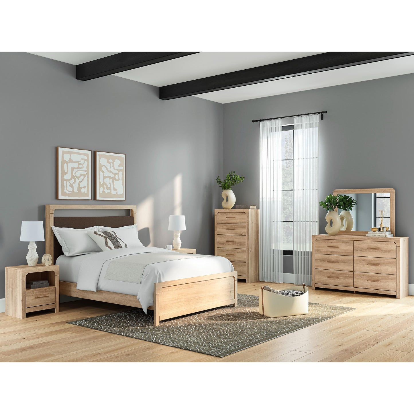  Signature Design by Ashley Kinlanni PCB1360B1 Dresser and Mirror IMAGE 7