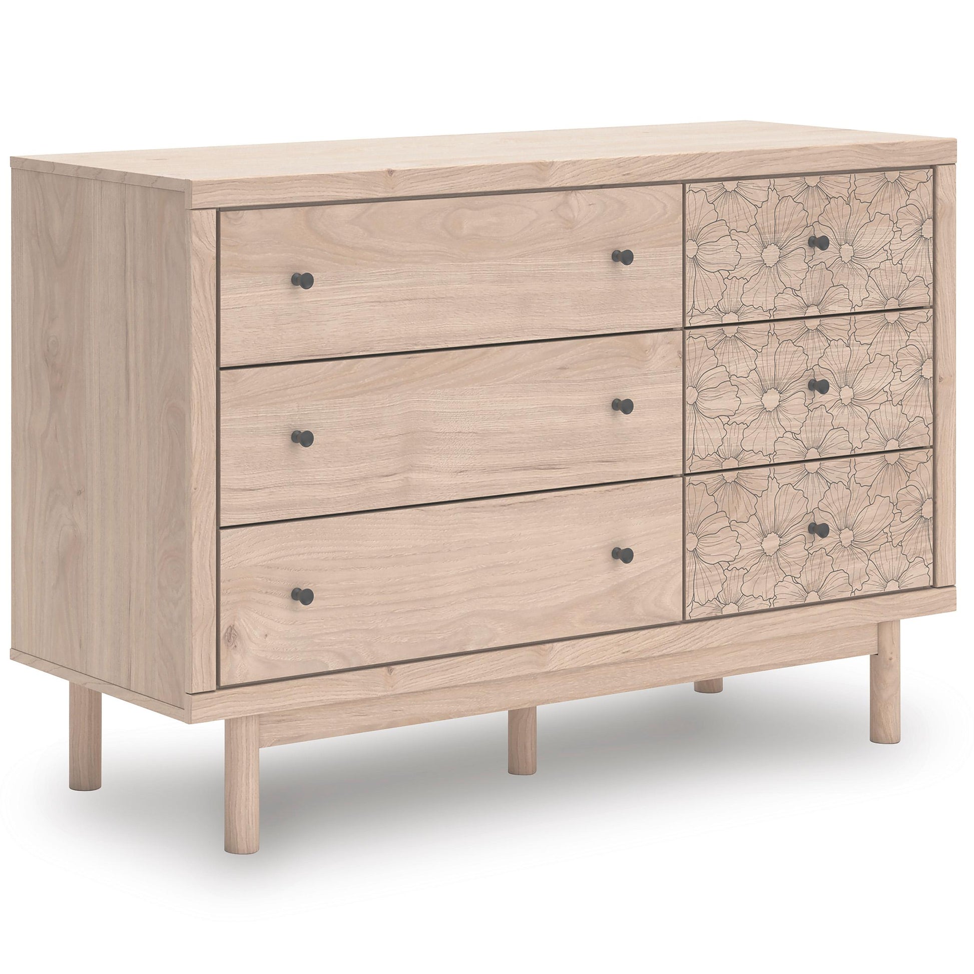 Signature Design by Ashley Arloster PCB1566-221 Six Drawer Dresser IMAGE 1