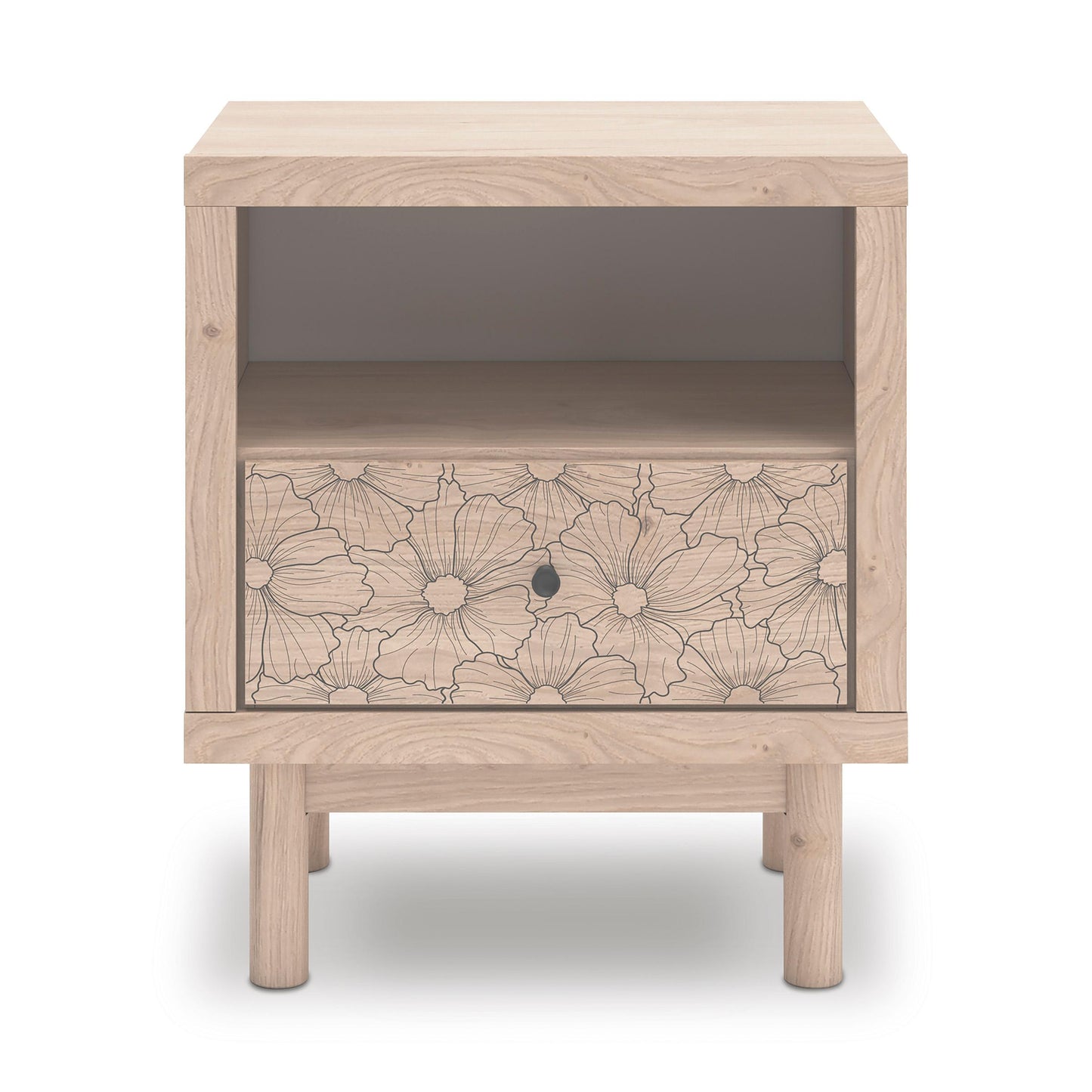 Signature Design by Ashley Arloster PCB1566-91 One Drawer Night Stand IMAGE 3