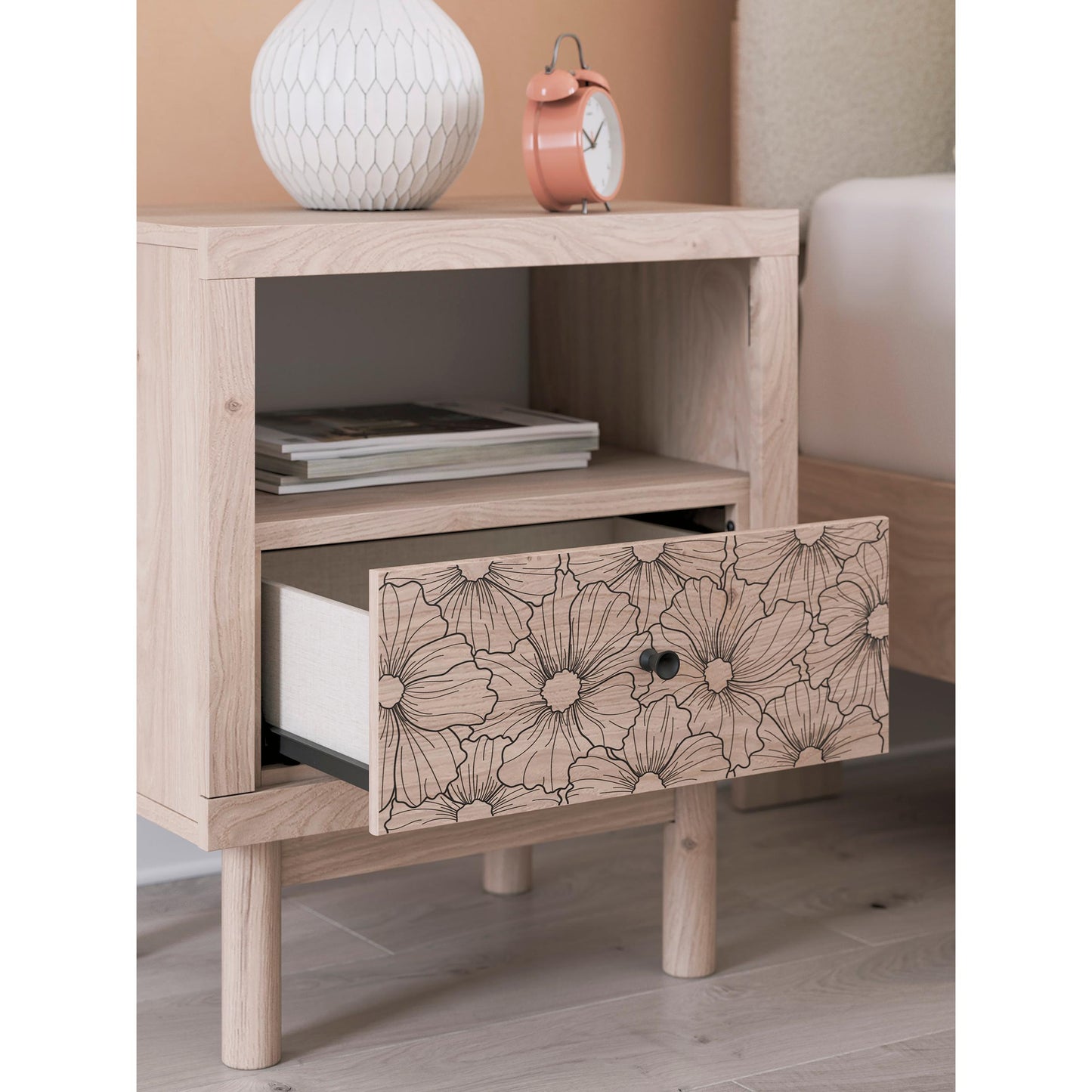 Signature Design by Ashley Arloster PCB1566-91 One Drawer Night Stand IMAGE 8