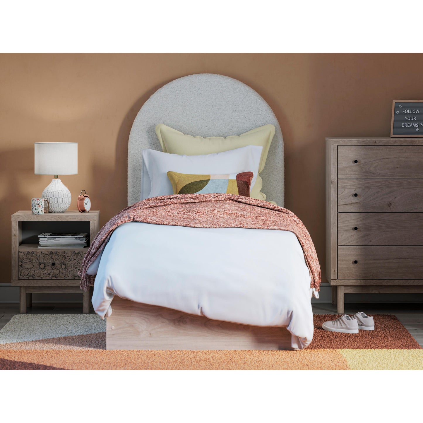 Signature Design by Ashley Arloster PCB1566-91 One Drawer Night Stand IMAGE 9