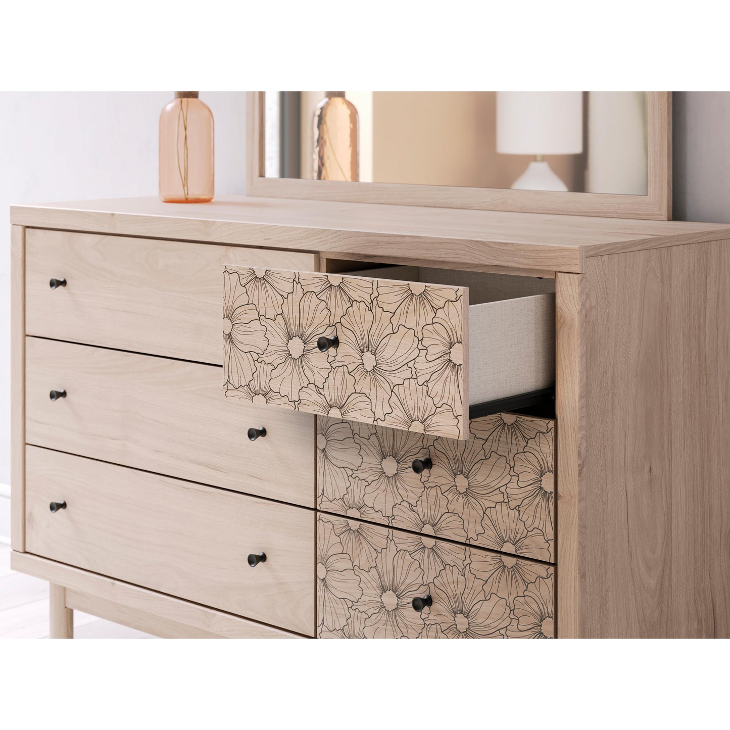 Signature Design by Ashley Arloster PCB1566B1 Dresser and Mirror IMAGE 7