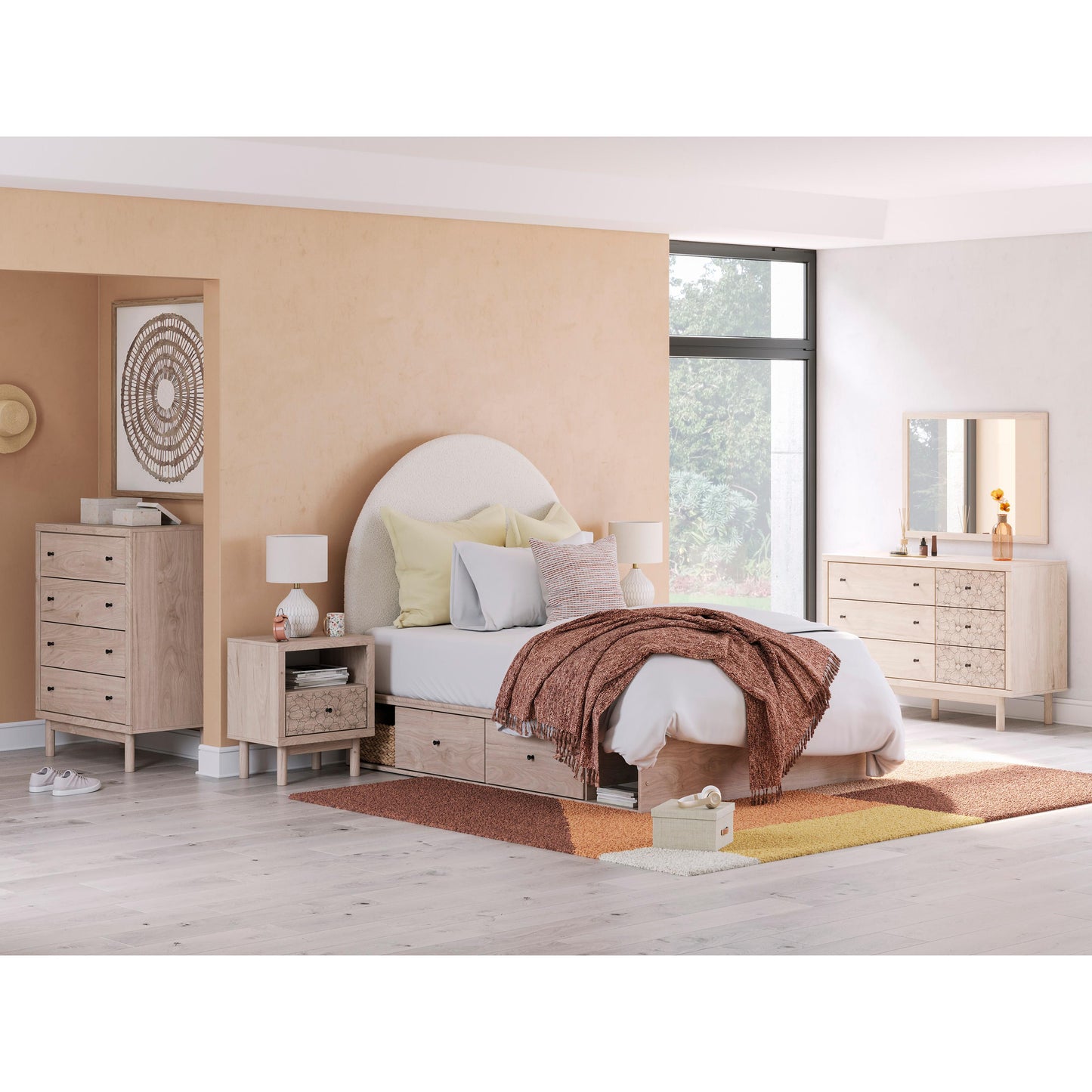 Signature Design by Ashley Arloster PCB1566B1 Dresser and Mirror IMAGE 9