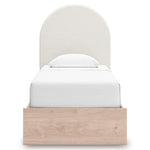 Signature Design by Ashley Arloster PCB1566B4 Twin Upholstered Panel Bed with Storage IMAGE 3