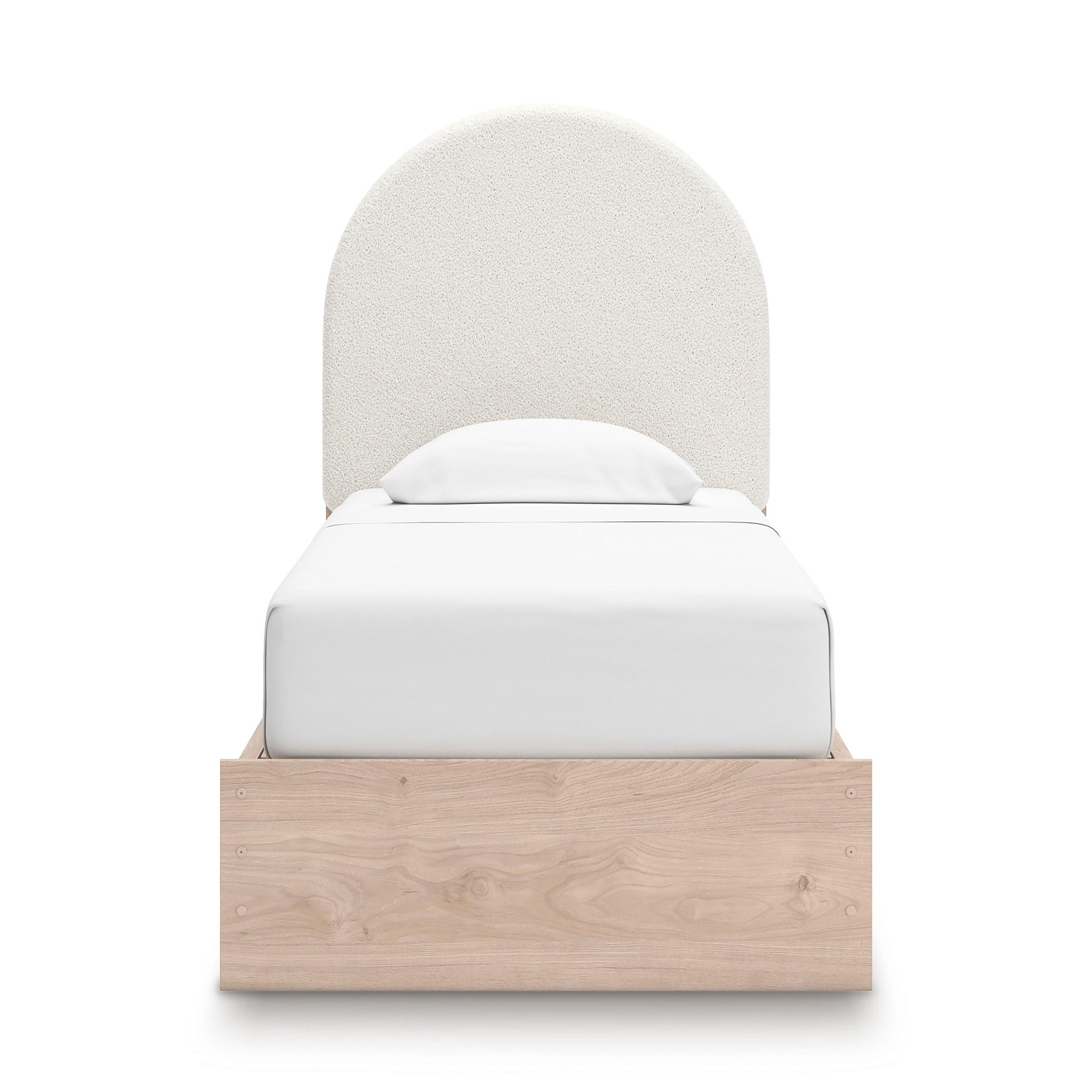Signature Design by Ashley Arloster PCB1566B6 Twin Upholstered Panel Bed with Storage IMAGE 3