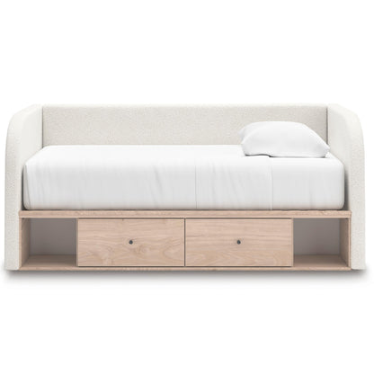 Signature Design by Ashley Arloster PCB1566B9 Twin Upholstered Day Bed with Storage IMAGE 3