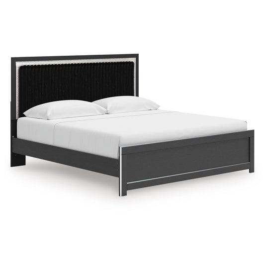  Signature Design by Ashley Zuraleus PCB3380B10 King Upholstered Platform Bed IMAGE 1