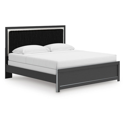  Signature Design by Ashley Zuraleus PCB3380B12 King Upholstered Panel Bed IMAGE 1
