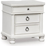  Signature Design by Ashley Rowlenstown PCB823-93 Three Drawer Night Stand IMAGE 1