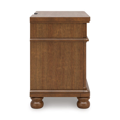  Signature Design by Ashley Rowlenstown PCB824-93 Three Drawer Night Stand IMAGE 4